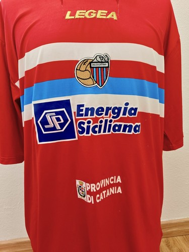Maglia catania match worn - maglia,