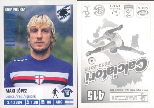 Figurina calciatori panini - figurina,